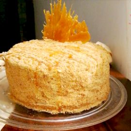 Russian Honey Cake | Soha in the Kitchen